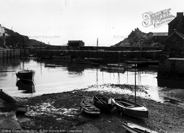 Photo of Polperro, Harbour c.1955