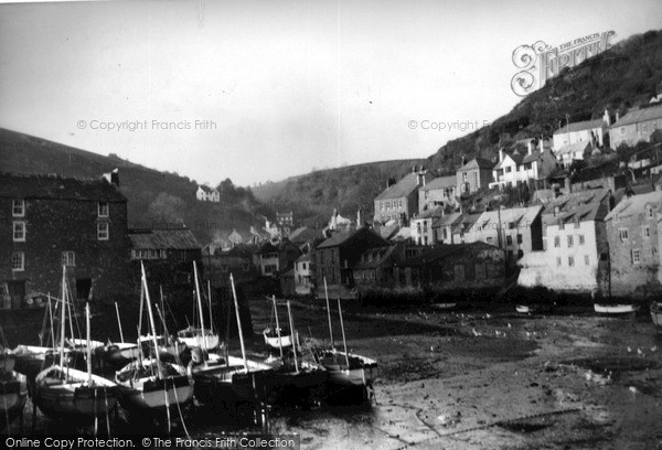 Photo of Polperro, Harbour c.1955