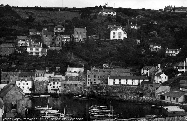 Photo of Polperro, Harbour c.1955