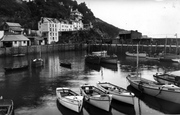 Harbour c.1955, Polperro