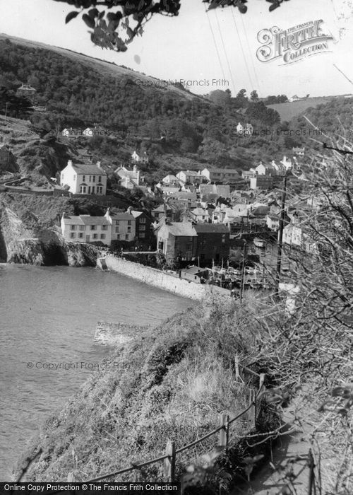 Photo of Polperro, Harbour c.1955