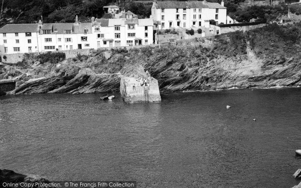 Photo of Polperro, Harbour c.1955