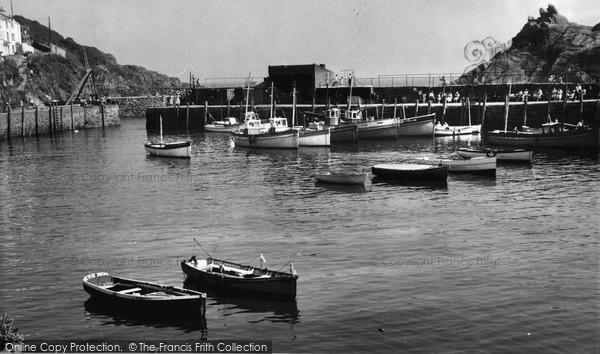Photo of Polperro, Harbour c.1955