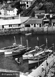 Harbour c.1955, Polperro