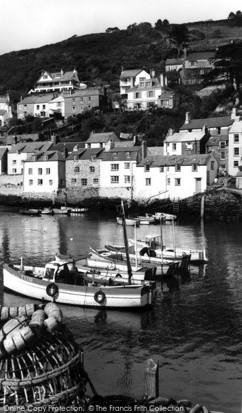 Photo of Polperro, Harbour c.1955