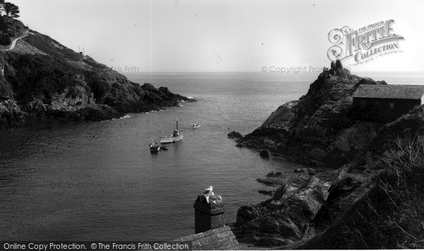 Photo of Polperro, Harbour c.1955