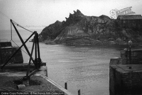 Photo of Polperro, Harbour Entrance c.1955