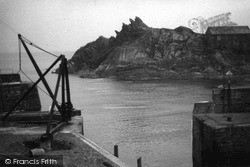 Harbour Entrance c.1955, Polperro