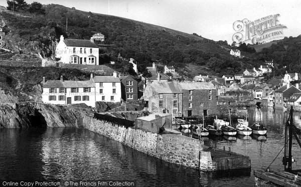 Photo of Polperro, Harbour Entrance c.1955