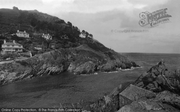 Photo of Polperro, Harbour Entrance c.1955