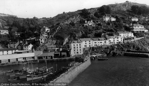 Photo of Polperro, Harbour Entrance c.1955