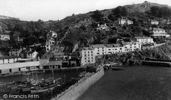 Harbour Entrance c.1955, Polperro