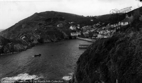 Photo of Polperro, Harbour Entrance c.1955