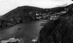 Harbour Entrance c.1955, Polperro