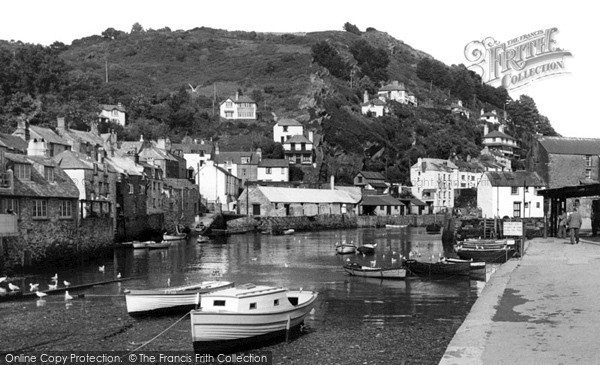 Photo of Polperro, Harbour From The Pottery Shop c.1960