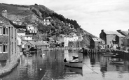 Harbour Hill c.1955, Polperro