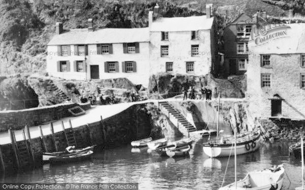 Photo of Polperro, Harbour Steps 1960