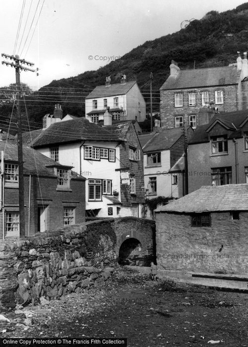 Photo of Polperro, House On The Props c.1955