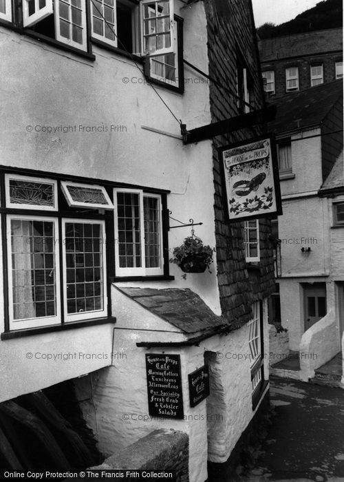 Photo of Polperro, House On The Props c.1955