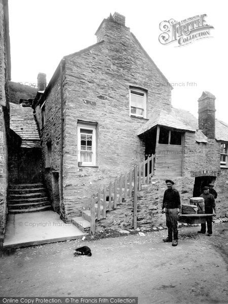 Photo of Polperro, Jew's House 1924
