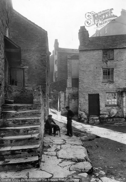 Photo of Polperro, Lansallos Street 1924