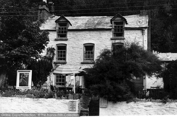 Photo of Polperro, Miranda Cafe c.1955