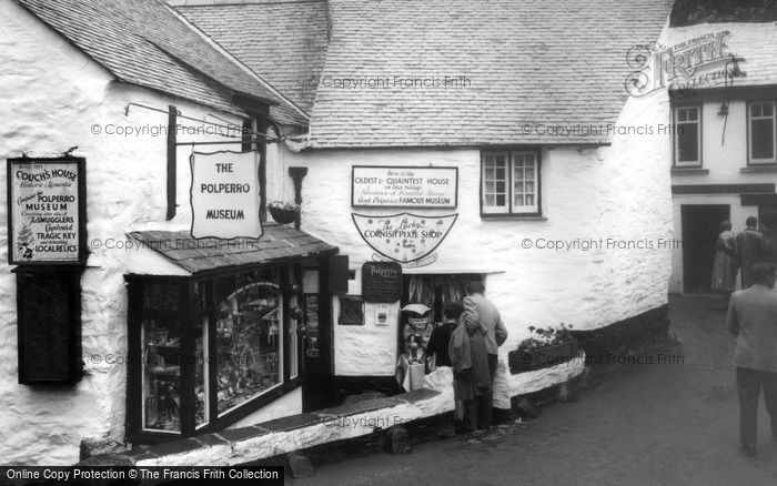 Photo of Polperro, Museum c.1955