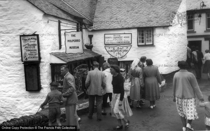 Photo of Polperro, Museum c.1955