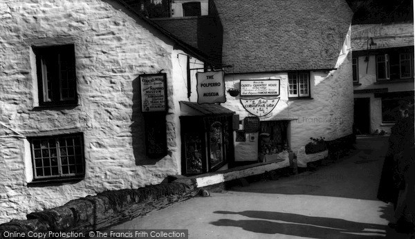 Photo of Polperro, Museum c.1955