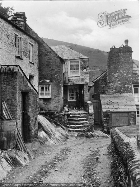 Photo of Polperro, Old Smugglers Cottage 1924