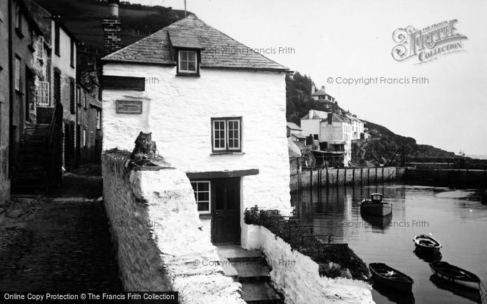 Photo of Polperro, Old Watch House, The Warren c.1935