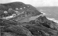 The Cliff Path To Talland 1924, Polperro
