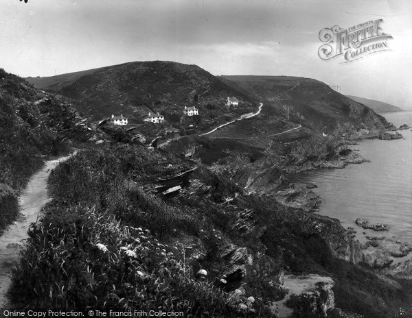 Photo of Polperro, The Clifff Path 1928