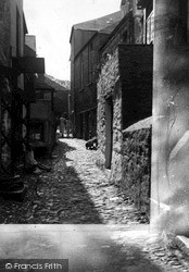 The Cobbled Street c.1955, Polperro