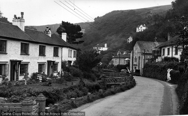 Photo of Polperro, The Coombes c.1955