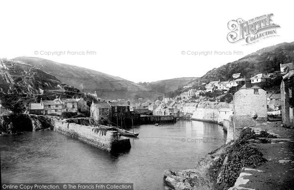Photo of Polperro, The Harbour 1888