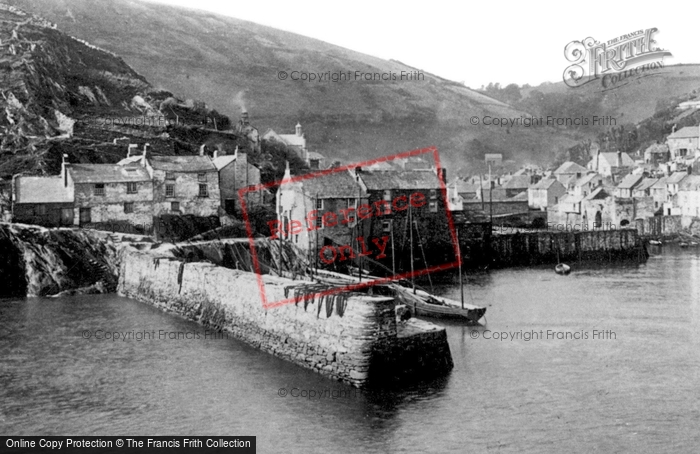 Photo of Polperro, The Harbour 1888