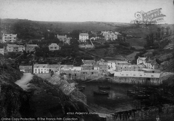 Photo of Polperro, The Harbour 1901