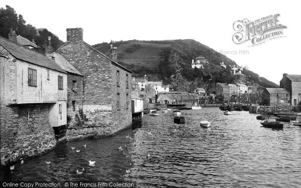 Photo of Polperro, The Harbour 1924