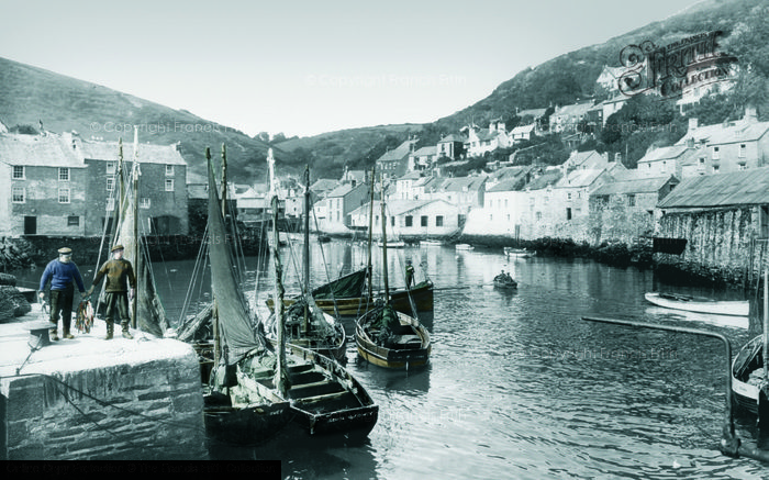 Photo of Polperro, The Harbour 1924