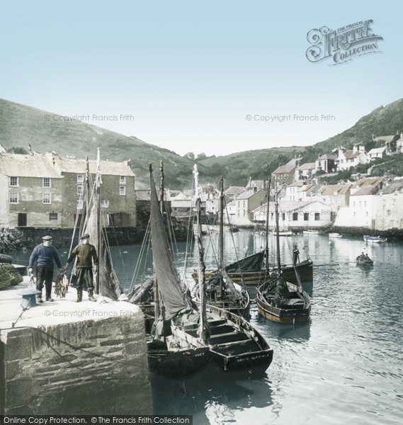 Photo of Polperro, The Harbour 1924