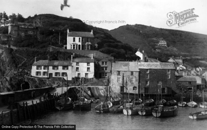 Photo of Polperro, The Harbour c.1955