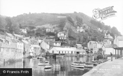 The Harbour c.1955, Polperro