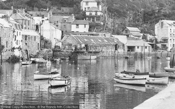 Photo of Polperro, The Harbour c.1955