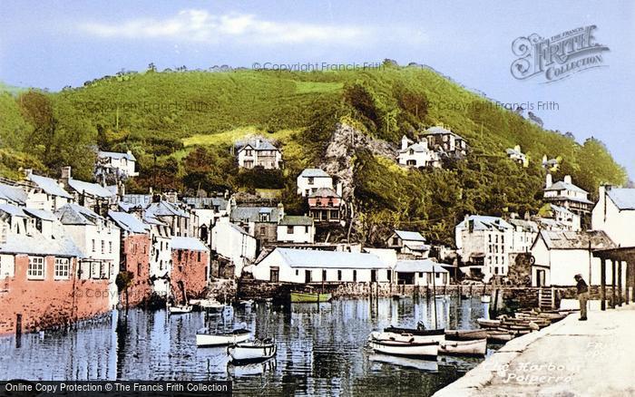 Photo of Polperro, The Harbour c.1955