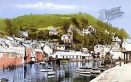 The Harbour c.1955, Polperro