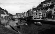 The Harbour c.1955, Polperro