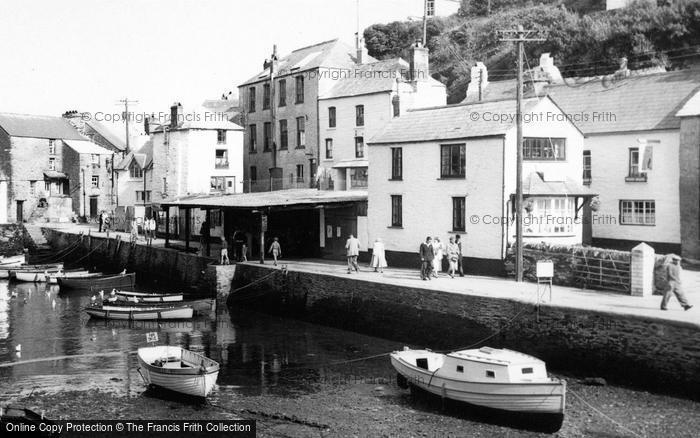 Photo of Polperro, The Harbour c.1955