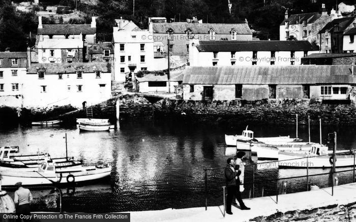 Photo of Polperro, The Harbour c.1960