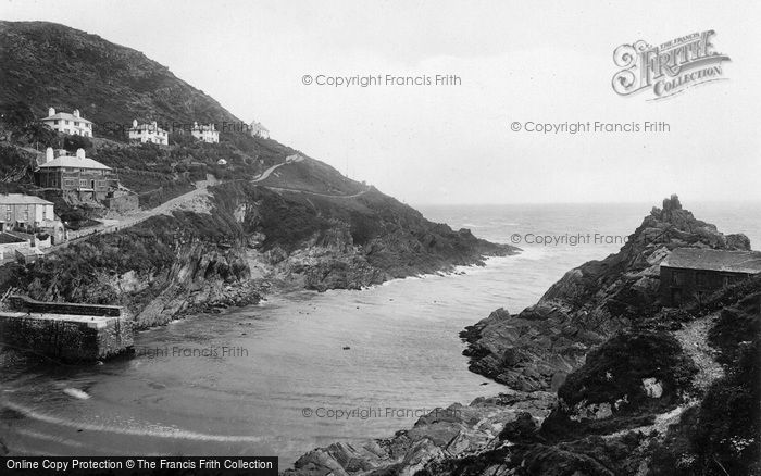 Photo of Polperro, The Harbour Entrance 1924
